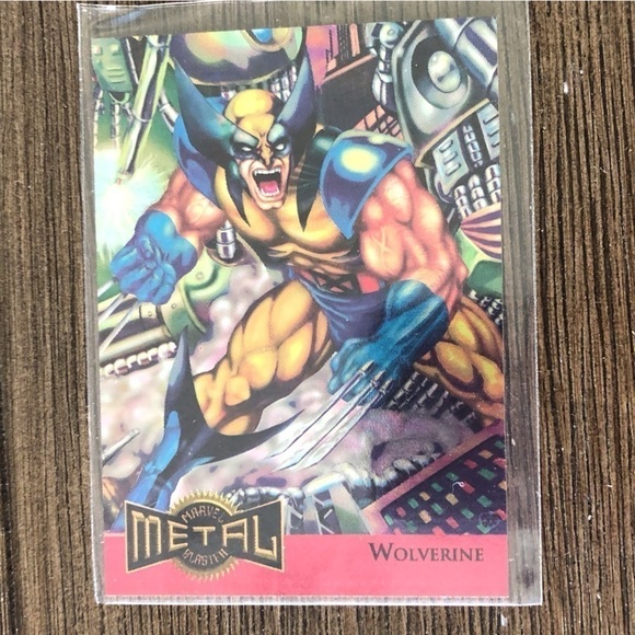 1995 Marvel Metal trading card: Metal Blaster: Wolverine Limited Edition 18 - 18 - Picture 1 of 2